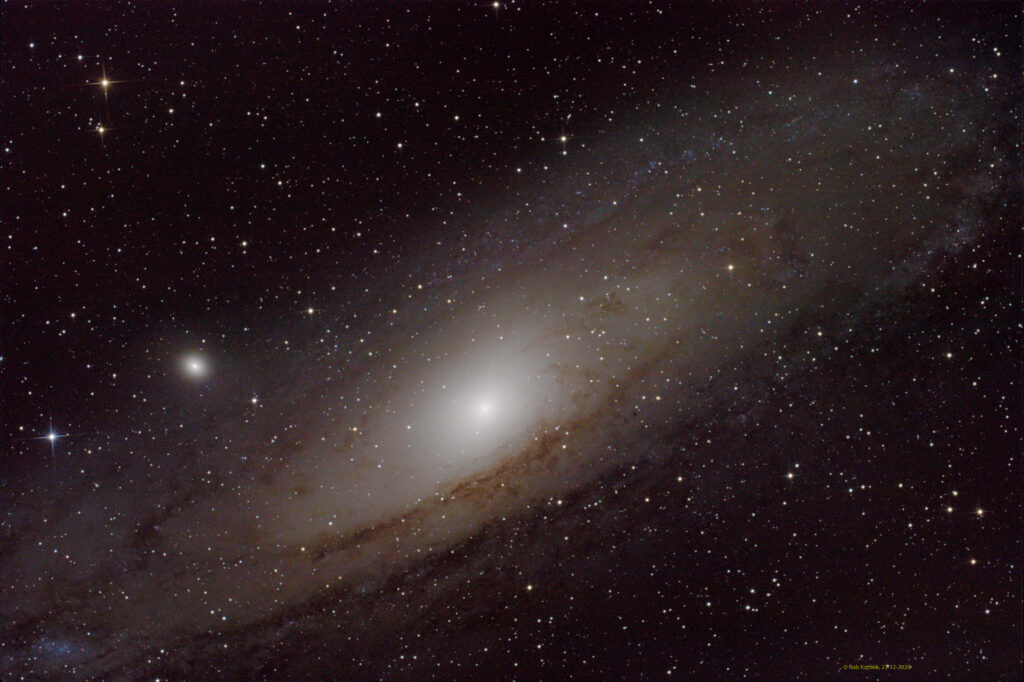 Meest recente foto van Andormeda sterrenstelsel (M31)